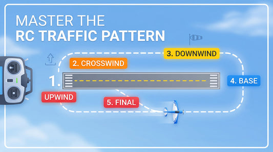 The Legs of Airport Traffic Pattern that every Beginner RC Pilot Should Know