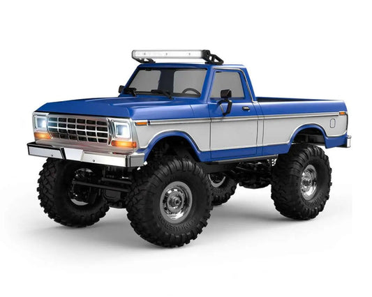HB Toys 1/16 4WD F-150 Truck RTR w/ LED Light Bar Portal Axle Blue HB-R1610