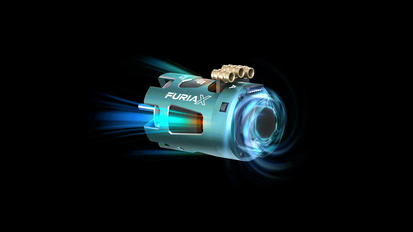SKYRC FuriaX Hyper Agile Sensored Brushless Drift Motor for 1/10 RC Car w/ Fan