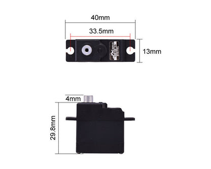 JX PDI-1181MG 17g Digital Servo 3kg 0.13sec Metal Gear For 1/18 RC
