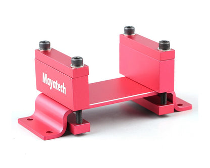 Mayatech CNC Aluminum RC Engine Test Rig (Red) | HobbyBeach
