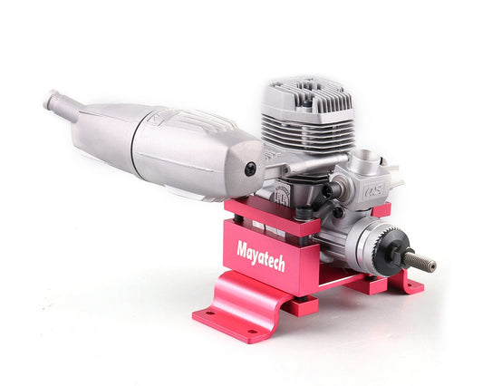 Mayatech CNC Aluminum RC Engine Test Rig (Red) | HobbyBeach