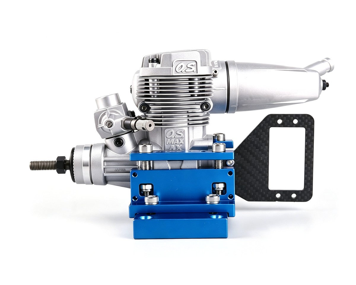 Mayatech PRO CNC Aluminum RC Engine Test Rig with servo mount (Blue)| HobbyBeach