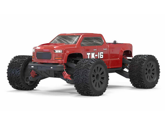 PD Racing 1/16 4WD Durable Monster Truggy Hybrid RTR w/ LED Red TK16