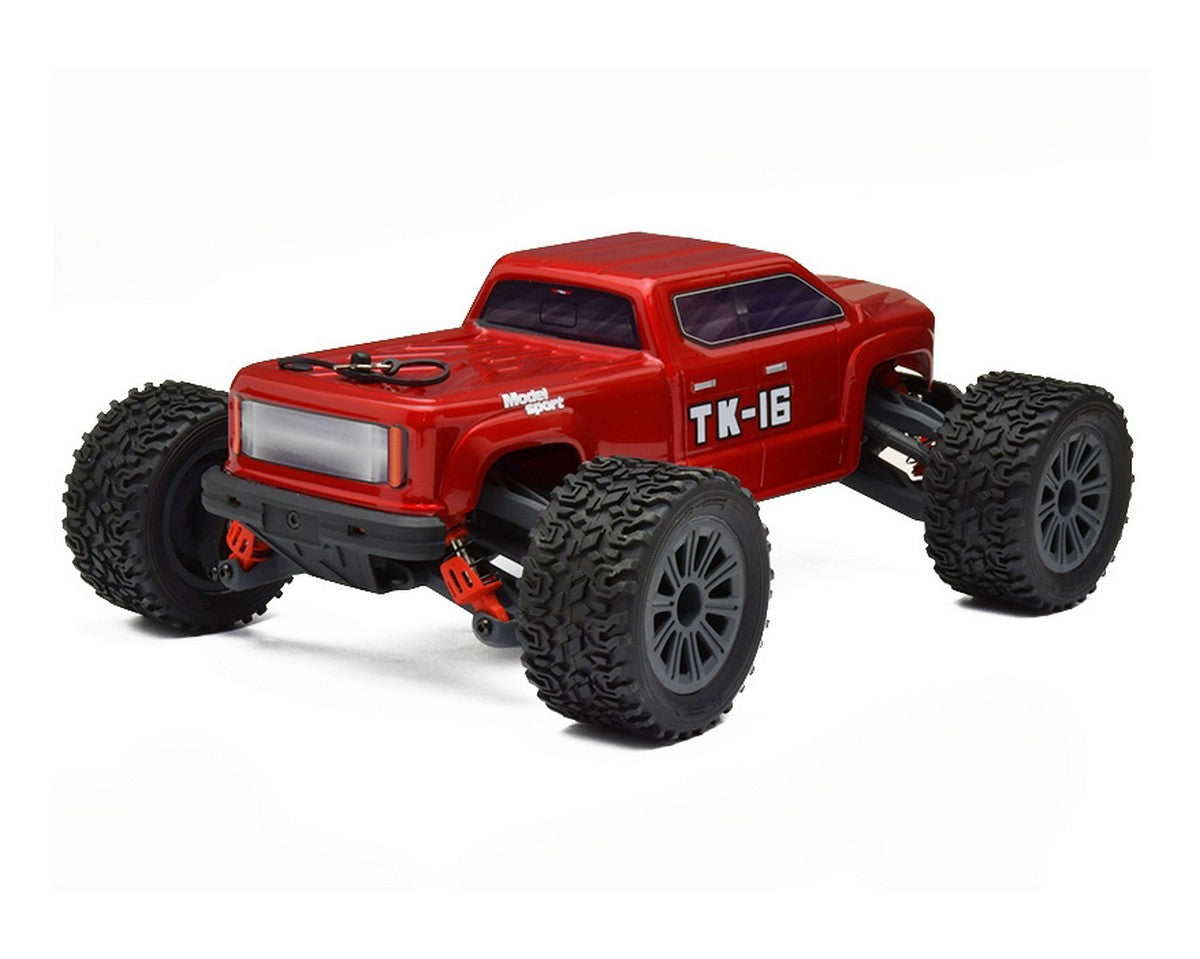 PD Racing 1/16 4WD Durable Monster Truggy Hybrid RTR w/ LED Red TK16