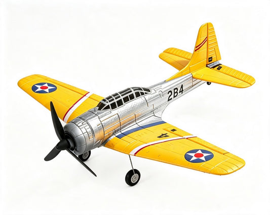 QF model 350mm SBD Dauntless 4CH EPP RTF RC plane w/ Gyro QF012