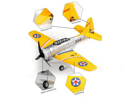 QF model 350mm SBD Dauntless 4CH EPP RTF RC plane w/ Gyro QF012
