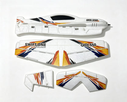 QIDI 505mm Swift-One 3D aerobatics RC Plane 6CH EPP RTF Gyro QIDI-550