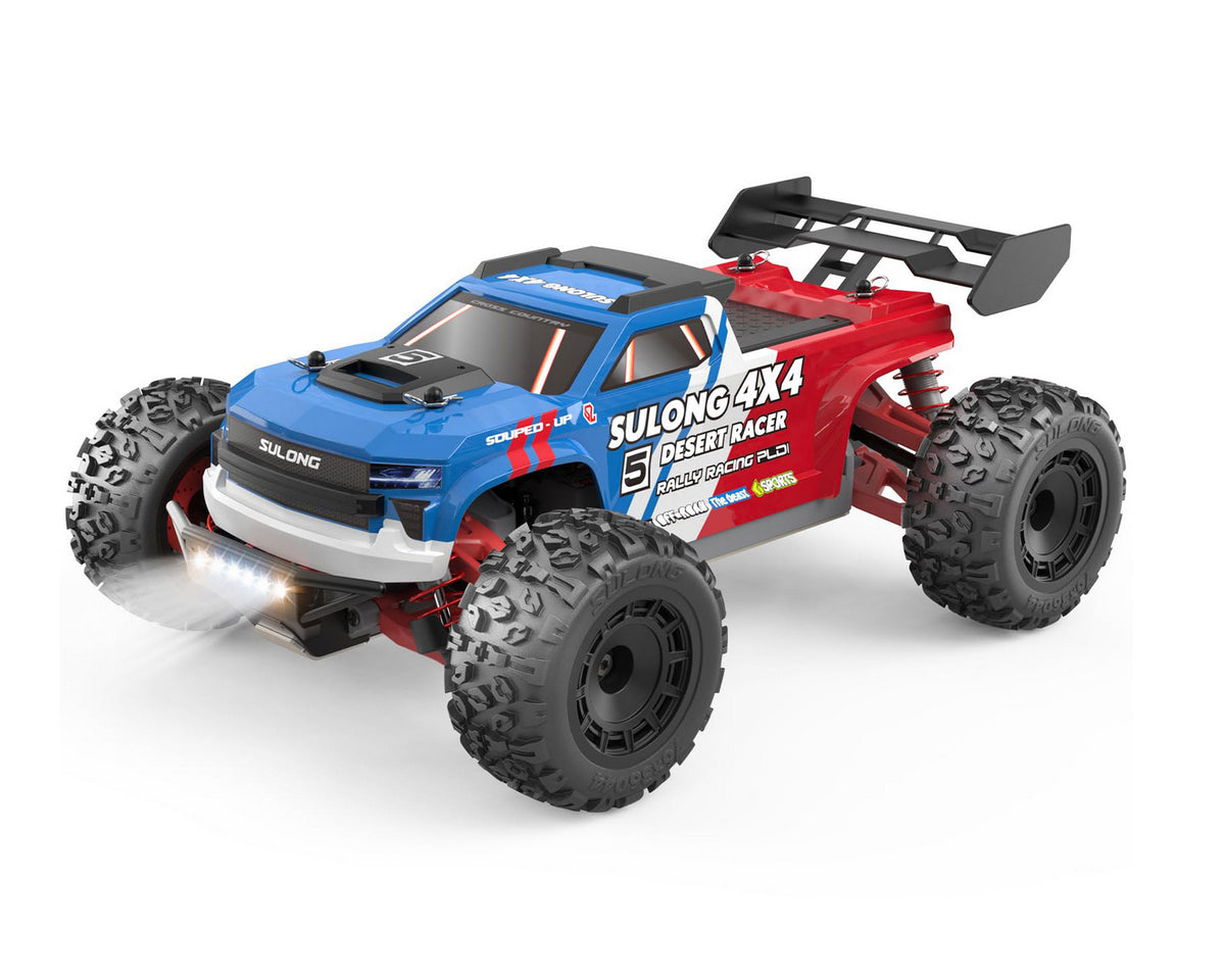 SLRC 1/16 4WD Basher Truck RTR w/ LED Bonus Body Shell Blue SL162H
