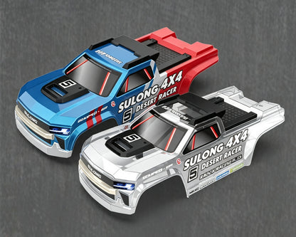SLRC 1/16 4WD Basher Truck RTR w/ LED Bonus Body Shell Blue SL162H