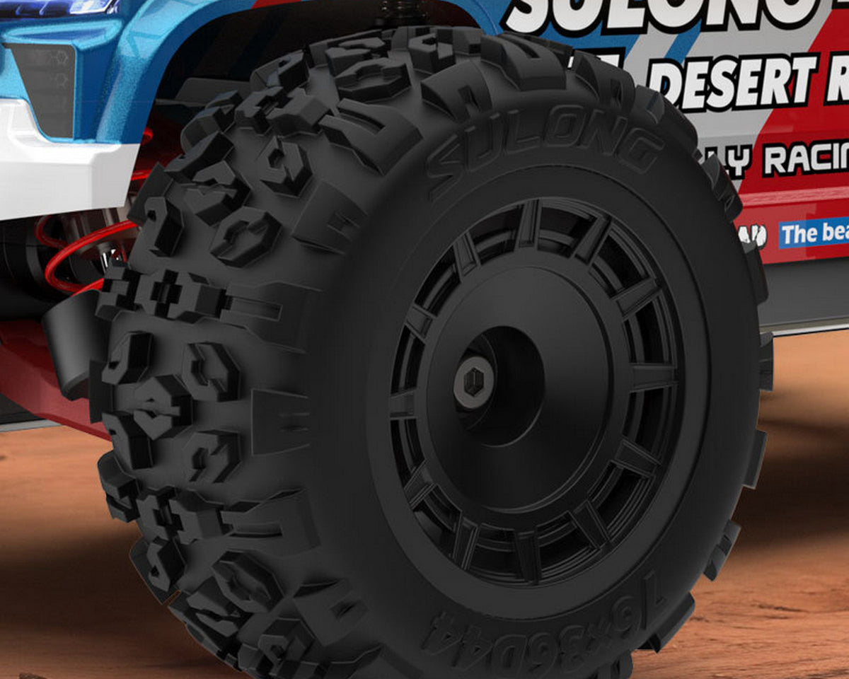 SLRC 1/16 4WD Basher Truck RTR w/ LED Bonus Body Shell Blue SL162H