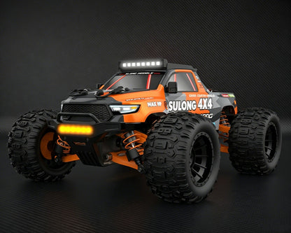 SLRC Mammoth 1/16 4WD Monster Truck RTR w/ LED Orange SL16C7