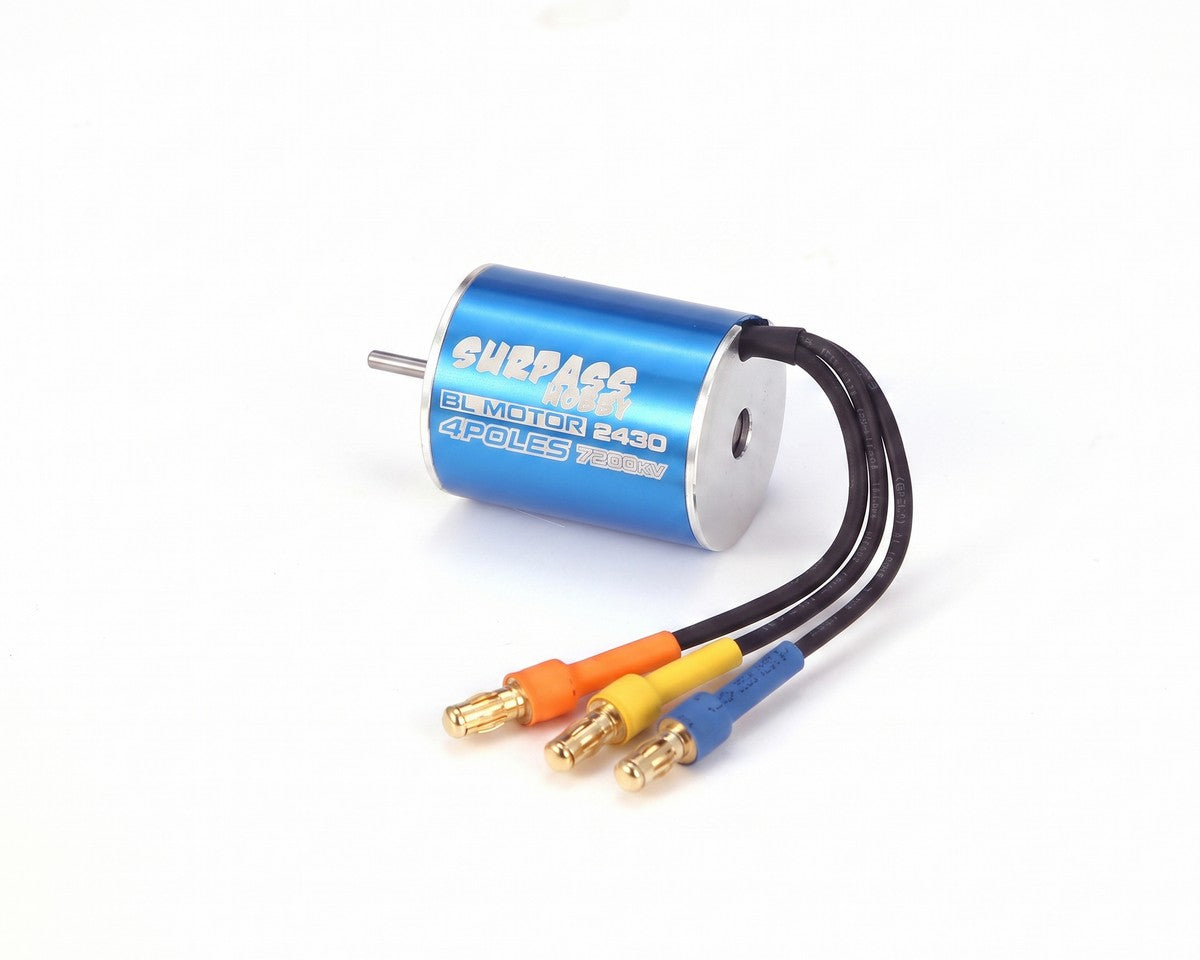 Surpass 2430 Brushless Motor 25A ESC Power Combo for 1/16 1/18 small RC car