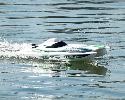 TY 390mm Catamaran RC Speedboat High-Speed Turbojet Drive TX768