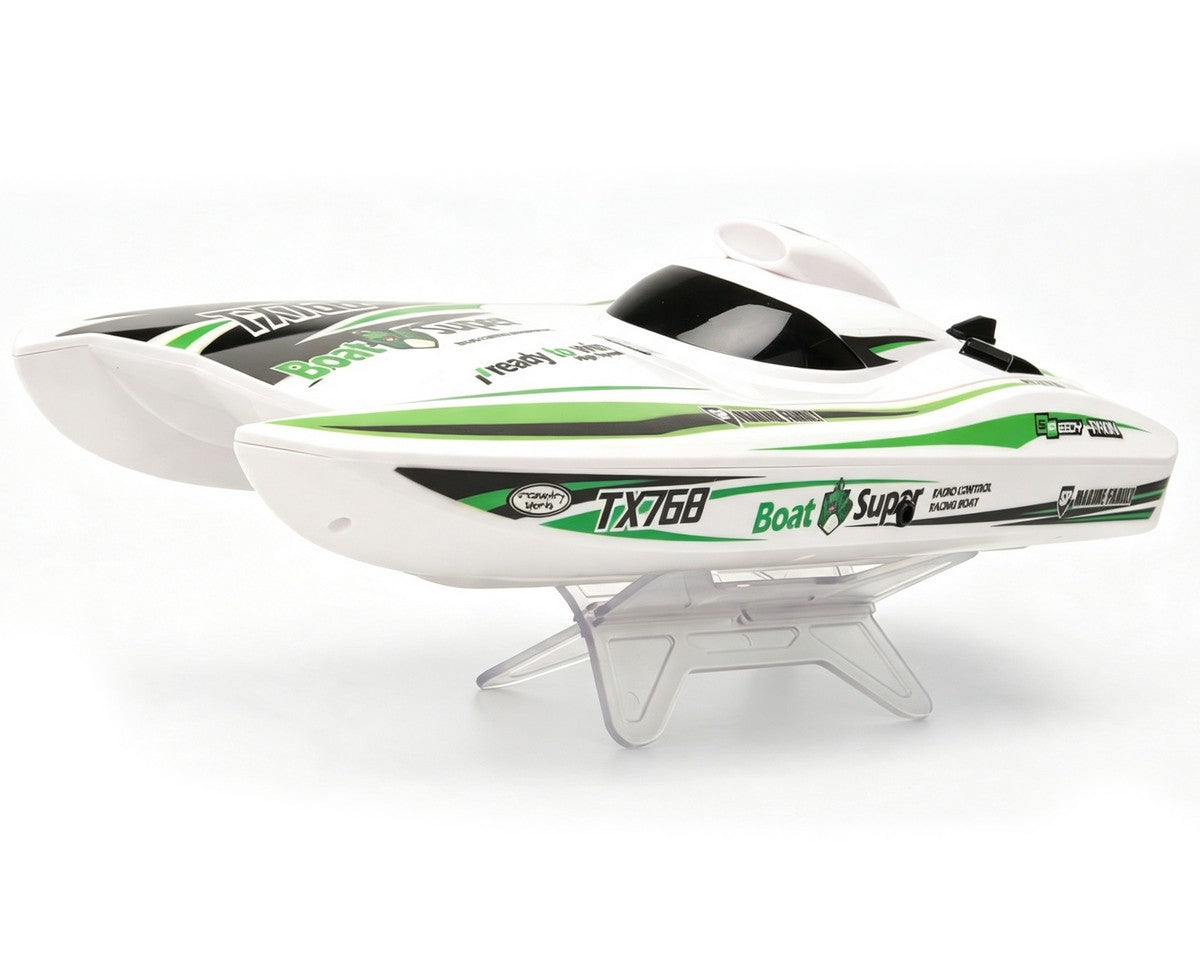 TY 390mm Catamaran RC Speedboat High-Speed Turbojet Drive TX768