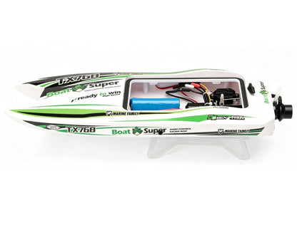 TY 390mm Catamaran RC Speedboat High-Speed Turbojet Drive TX768