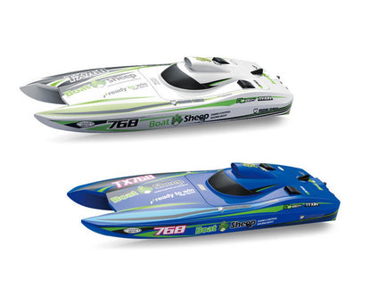TY 390mm Catamaran RC Speedboat High-Speed Turbojet Drive TX768