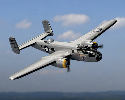VolantexRC B-25 Mitchell 400mm 3CH EPP RC Plane RTF w/ Gyro Silver