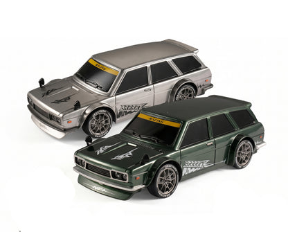 WBF 1/24 4WD Scale Datsun 510 Wagon Drift RTR w/ LED