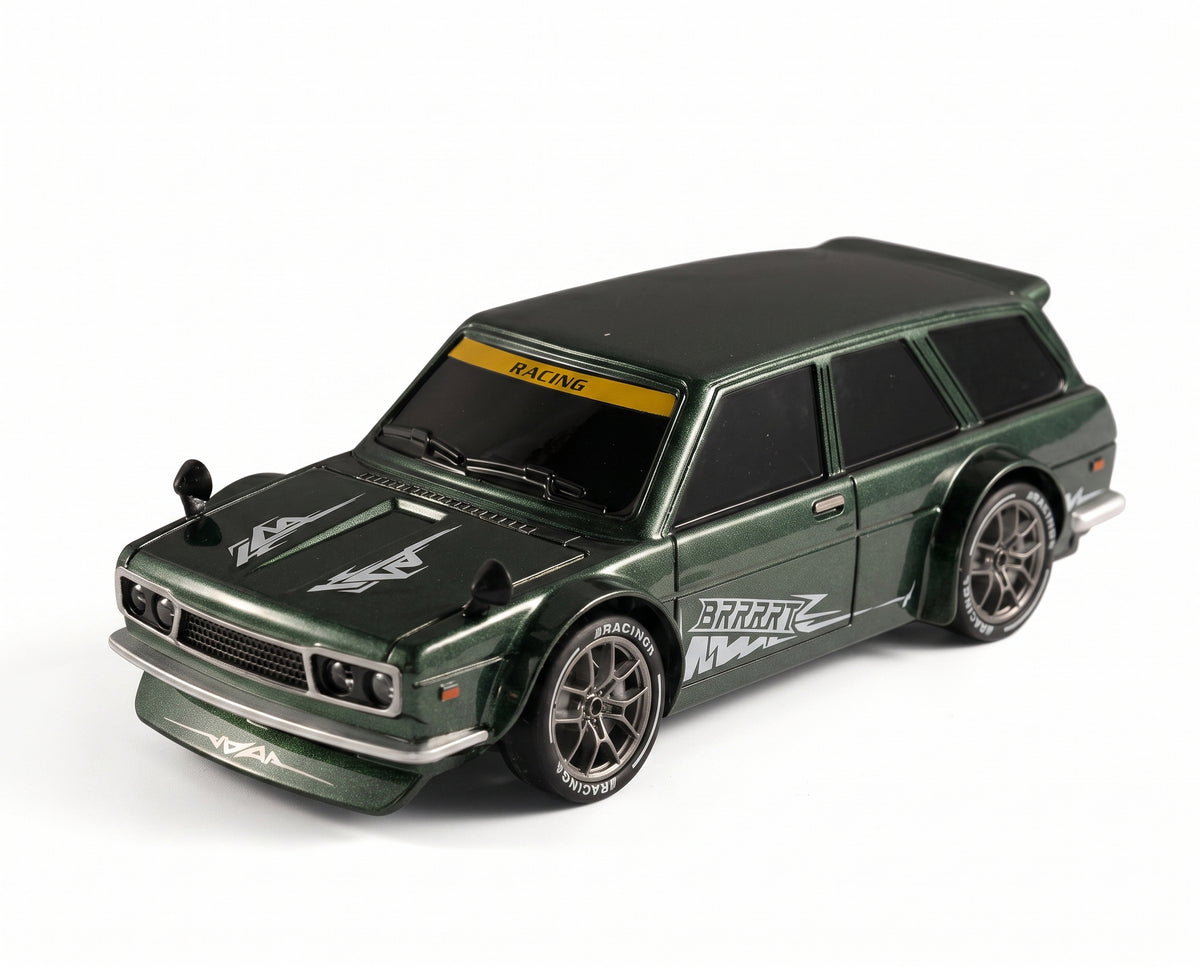 WBF 1/24 4WD Scale Datsun 510 Wagon Drift RTR w/ LED