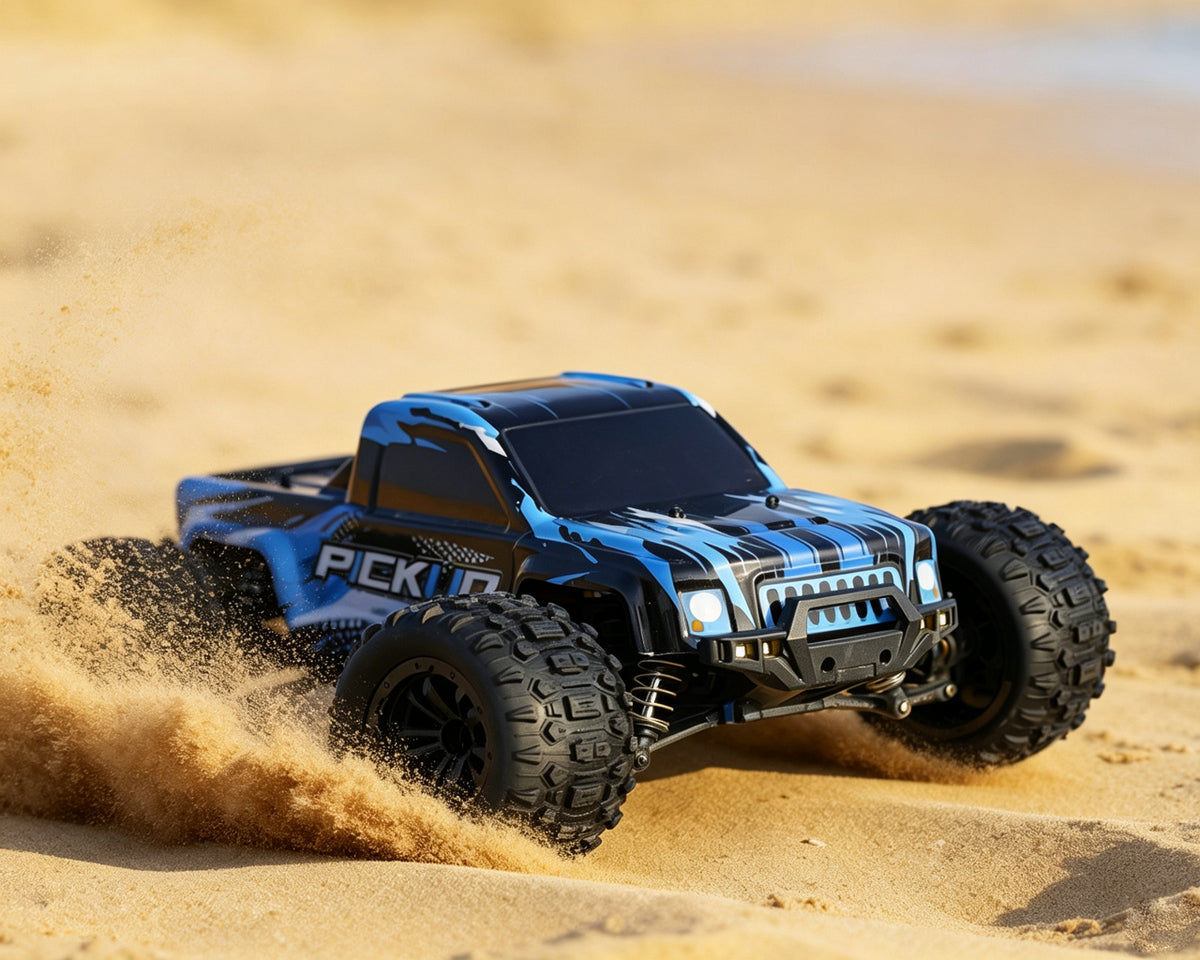 YH 1/16 Brushless 4WD Monster Truck RTR w/ LED Brushless YH16002 PRO- Blue