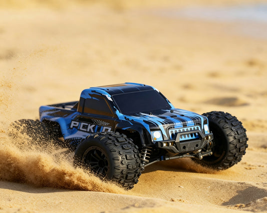YH 1/16 Brushless 4WD Monster Truck RTR w/ LED Brushless YH16002 PRO- Blue
