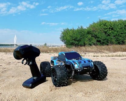 YH 1/16 Brushless 4WD Monster Truck RTR w/ LED Brushless YH16002 PRO- Blue